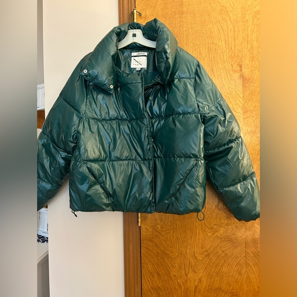 a n d Jackets & Blazers - AND190 Green puffed jacket 100% polyester perfect for weekend wear I’m ready to